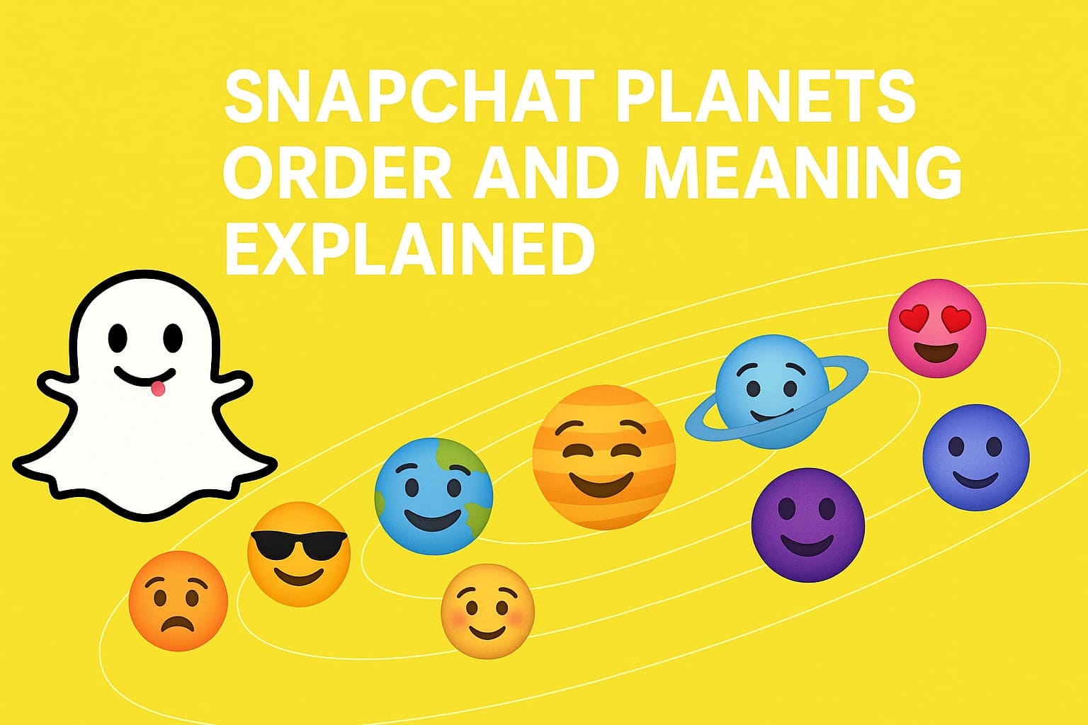 Snapchat Planets Order and Meaning Explained