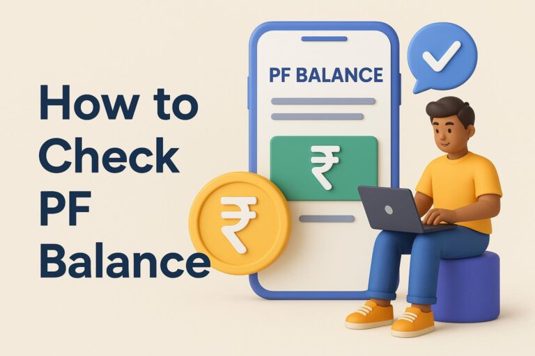 How to Check PF Balance
