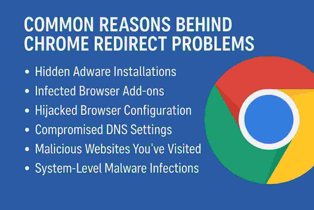 Common Reasons Behind Chrome Redirect Problems