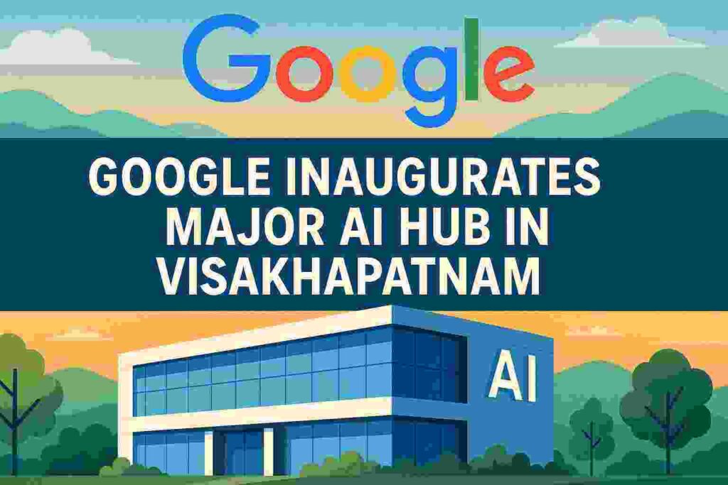 Google Inaugurates $15 Billion AI Hub in Visakhapatnam, Marking a Milestone for India’s Digital Future