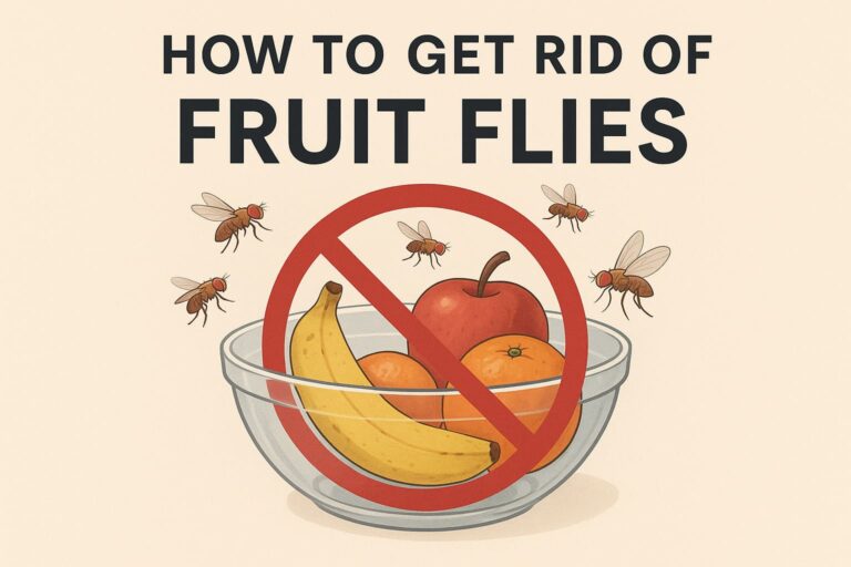 How to Get Rid of Fruit Flies