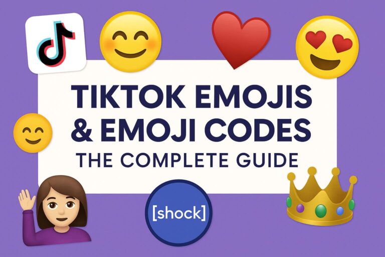 TikTok Emojis and Emoji Codes