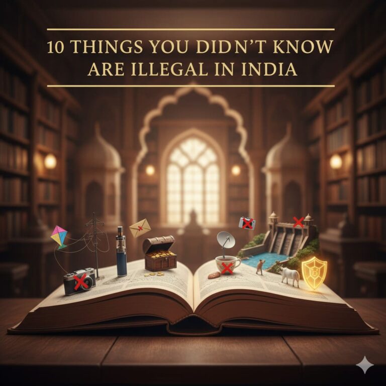 10 things you probably didn’t know are illegal in India