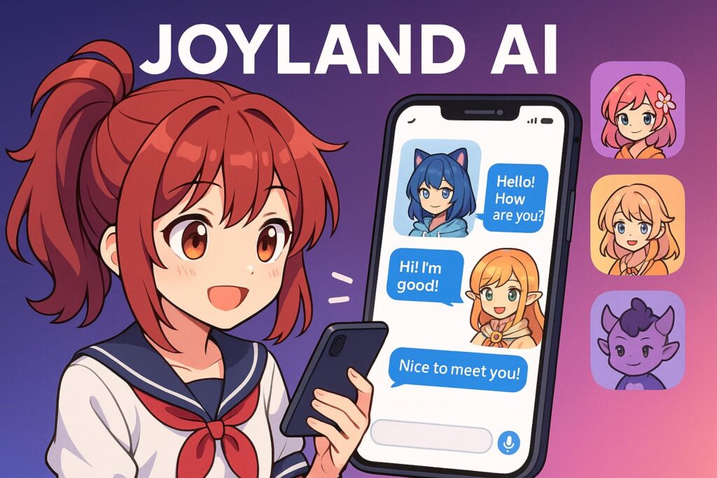 Joyland AI guide: features, how to create a character