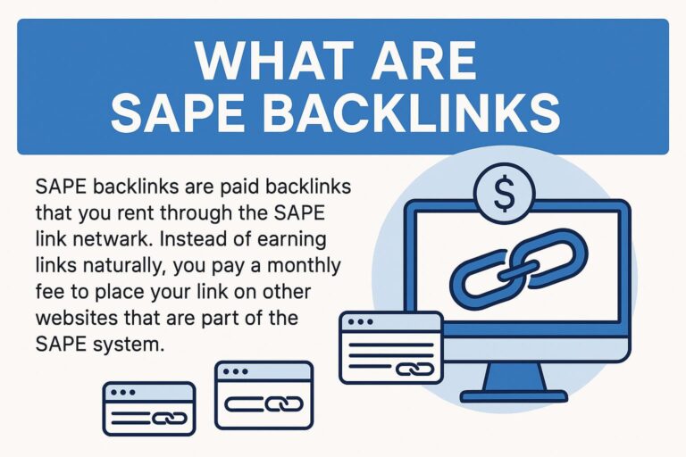 What Are Sape Backlinks and Are They Safe for SEO