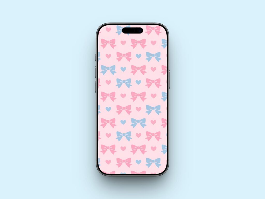 Bows and Hearts Pattern