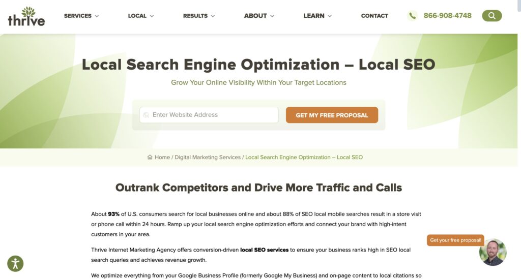 Thrive Internet Marketing Agency for local seo