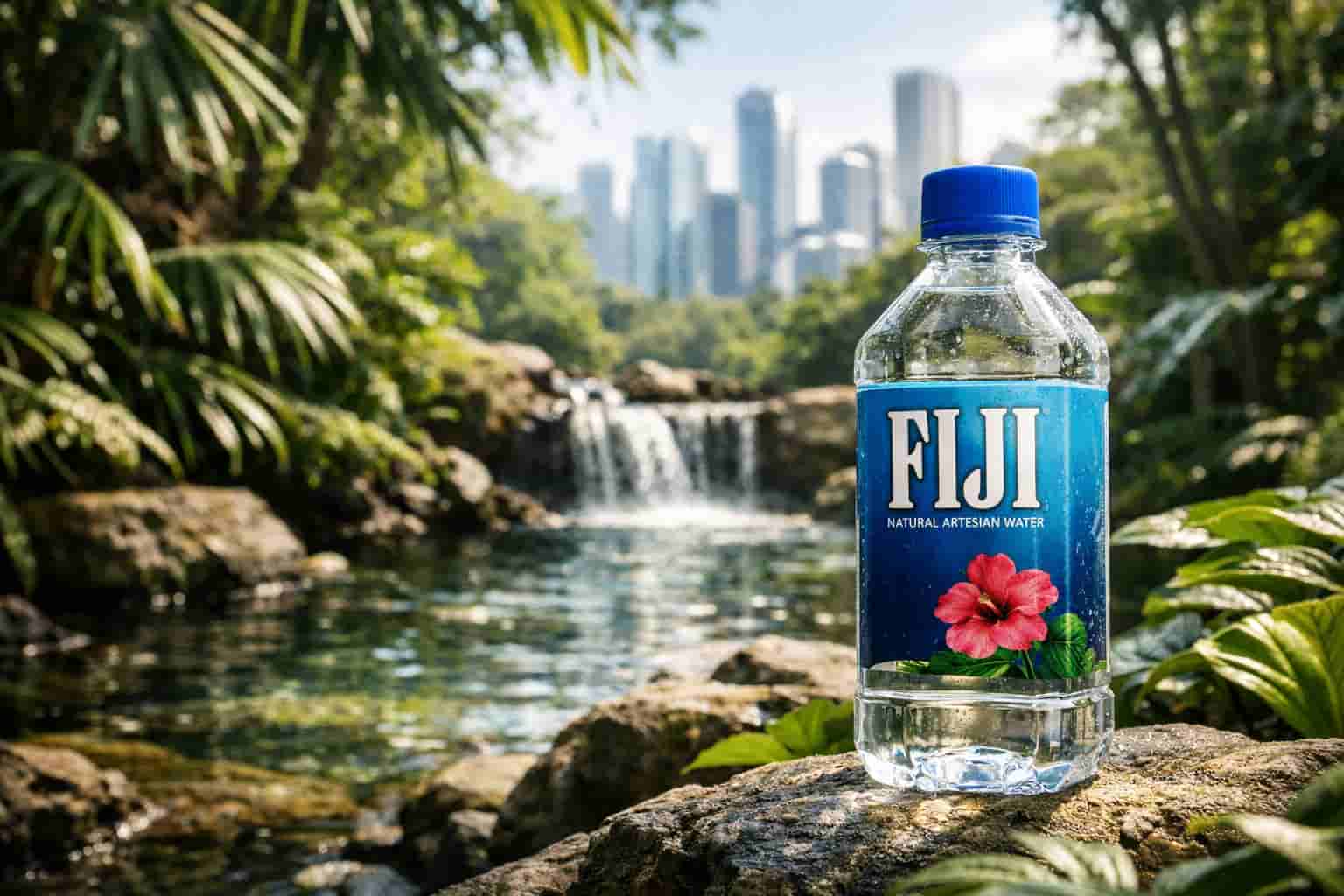 who owns fiji water brand story
