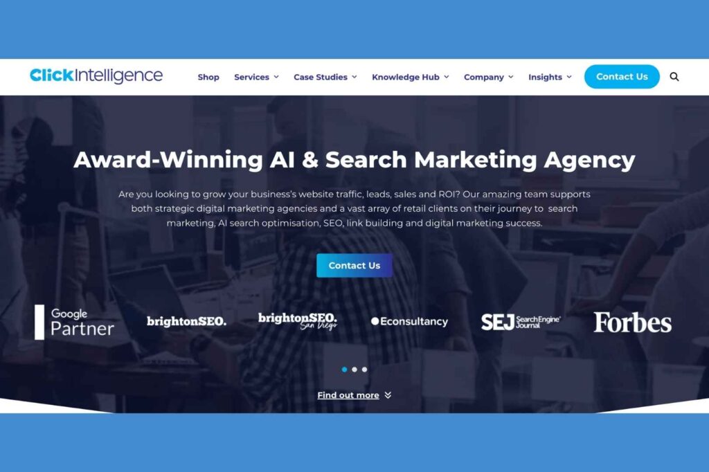 Click Intelligence SEO Agency in London
