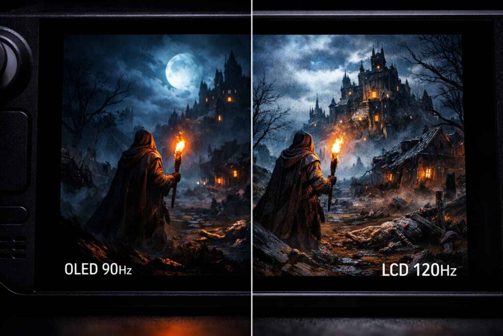 Display Quality OLED vs LCD
