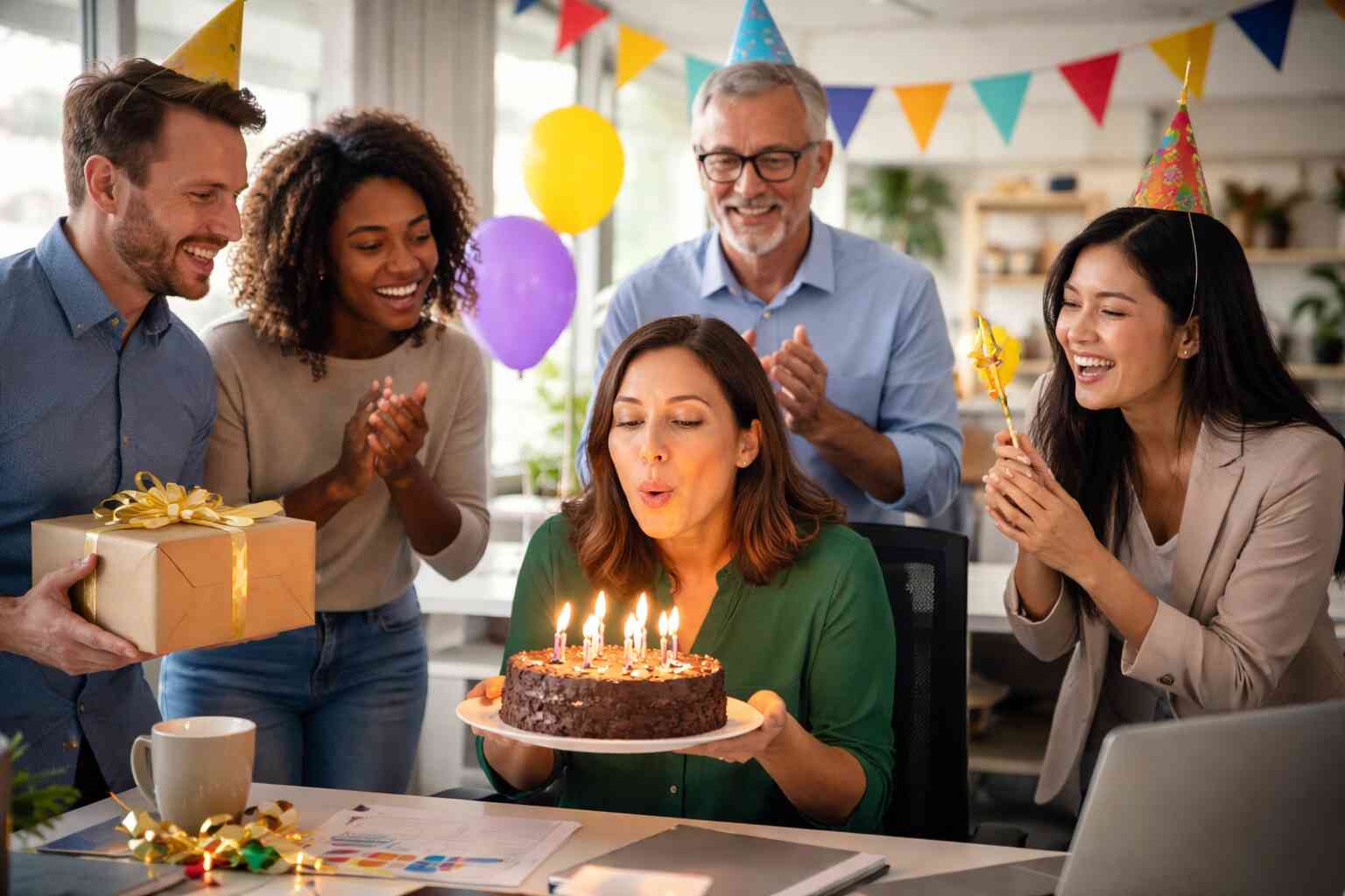 Happy Birthday Wishes for Coworkers