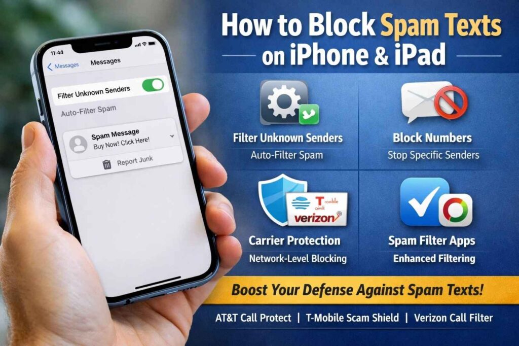 How to Block Spam Texts on iPhone and iPad