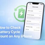 How to Check Battery Cycle Count on Any iPhone