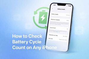 How to Check Battery Cycle Count on Any iPhone