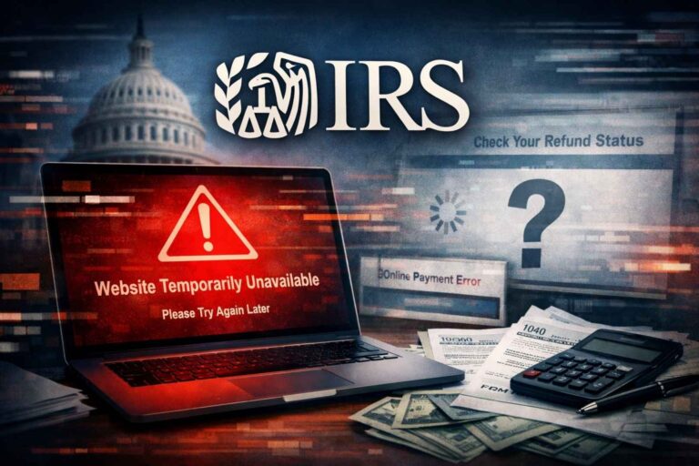 IRS Website Is Down