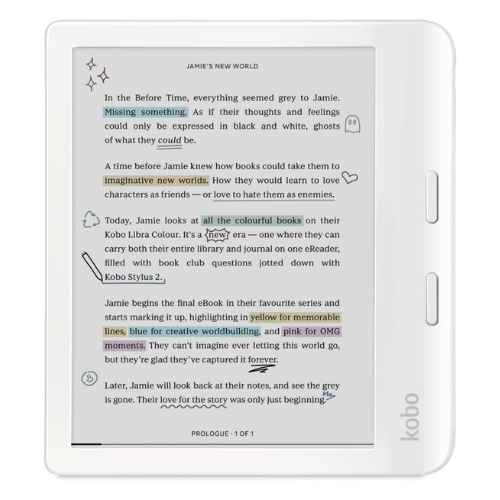 Kobo Libra Colour: Best for Outdoor Use