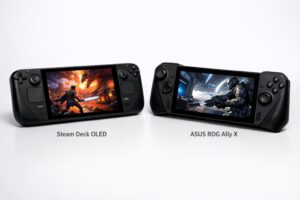 Steam Deck OLED vs ASUS ROG Ally X