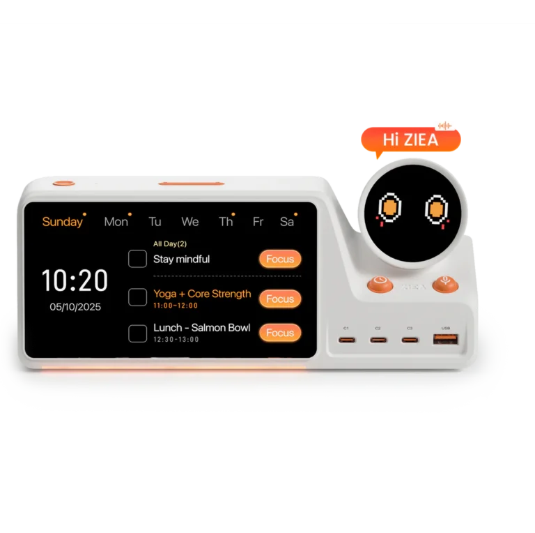 ziea one ai desktop calendar