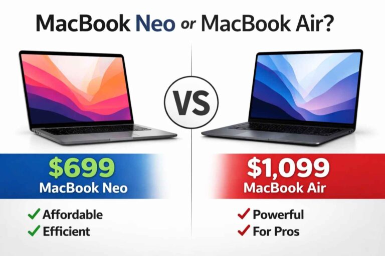 MacBook Neo vs MacBook Air