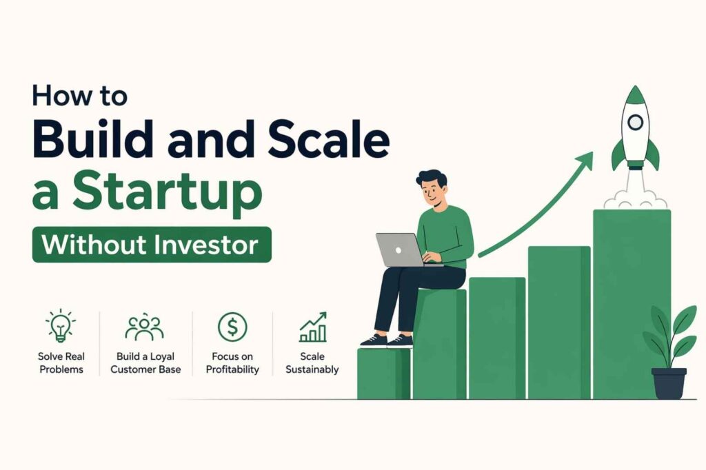 How to Build and Scale a Startup Without Investor