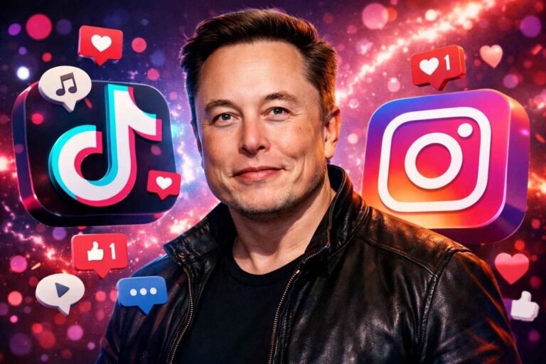 Is Elon Musk secretly taking over TikTok and Instagram?