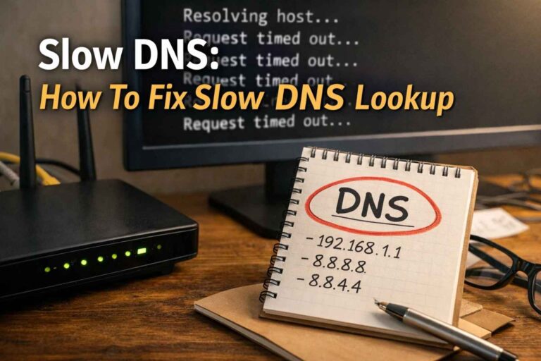 Slow DNS How To Fix Slow DNS Lookup