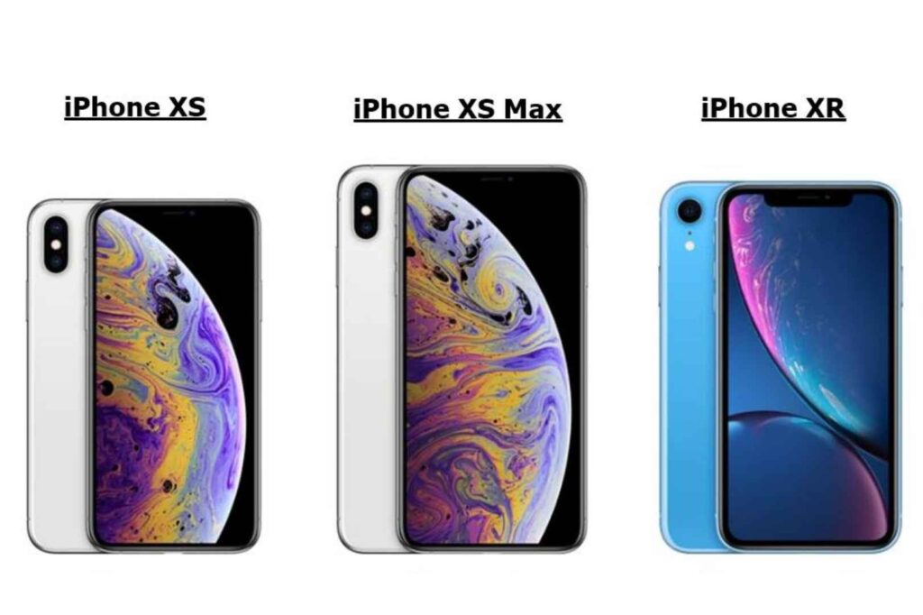 iPhone XS, XS Max, and XR launched on September–October 2018