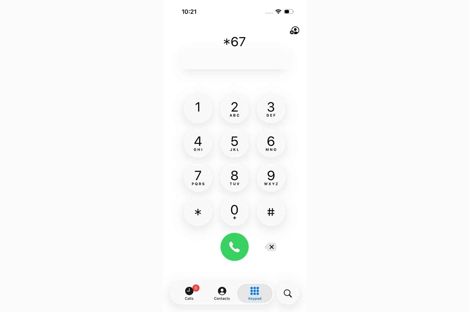 star 67 Dial Code