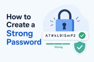 How to Create a Strong Password
