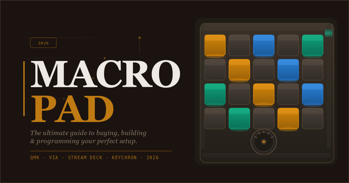Macropad: The Ultimate Guide to Buying, Building & Programming