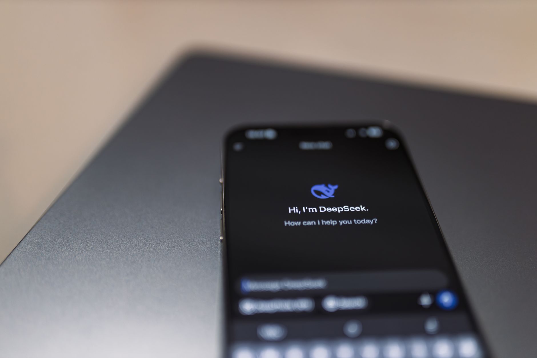 AI-powered Siri voice assistant on iPhone