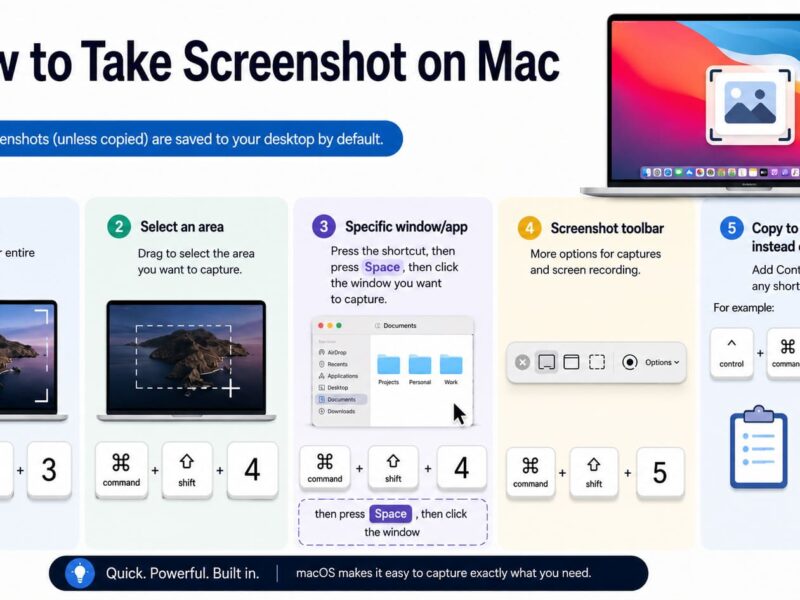 How to Take a Screenshot on Mac