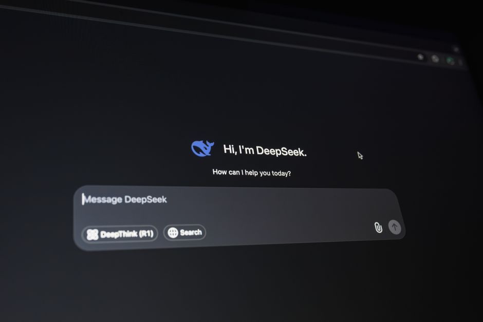 AI chatbot conversation interface on a smartphone