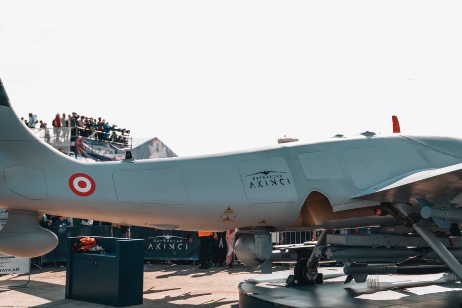 Military counter-drone defense system technology in action