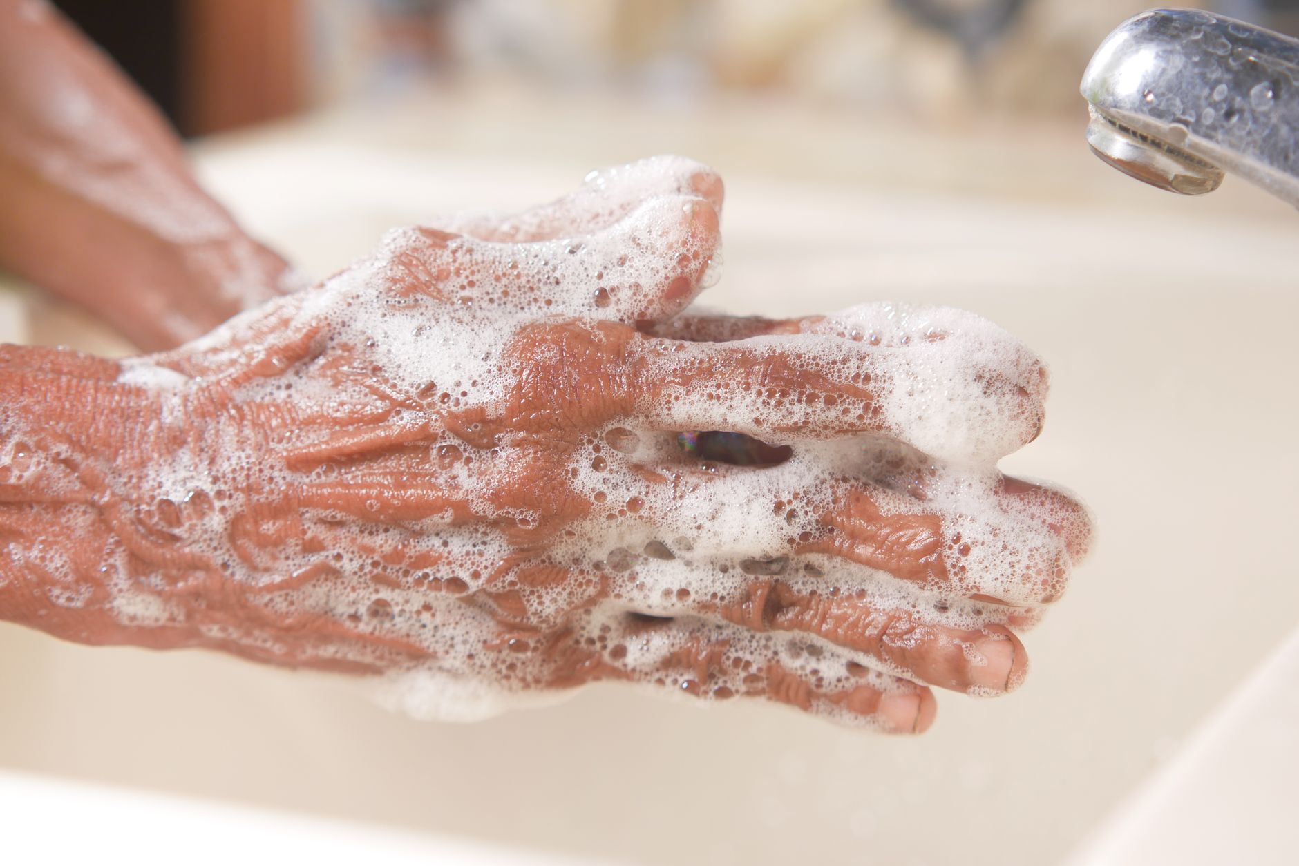 Handwashing to prevent parasite infection