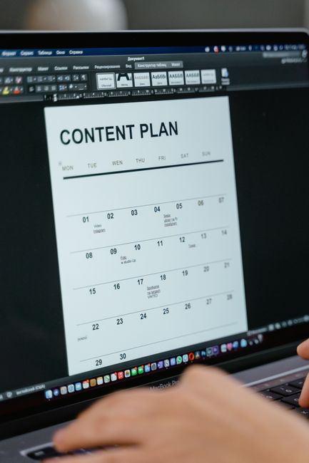 Software release calendar showing an upcoming update date