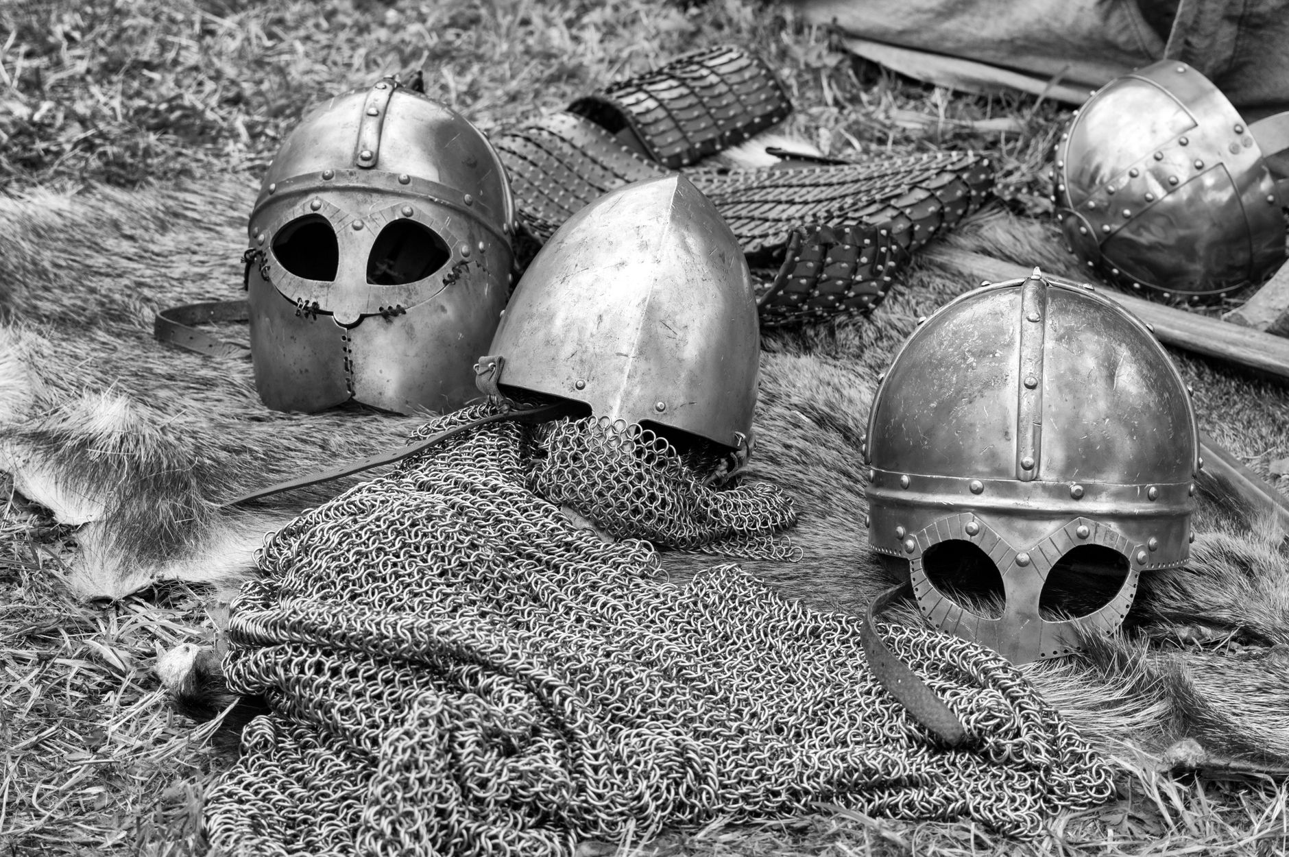 Medieval war battle armor