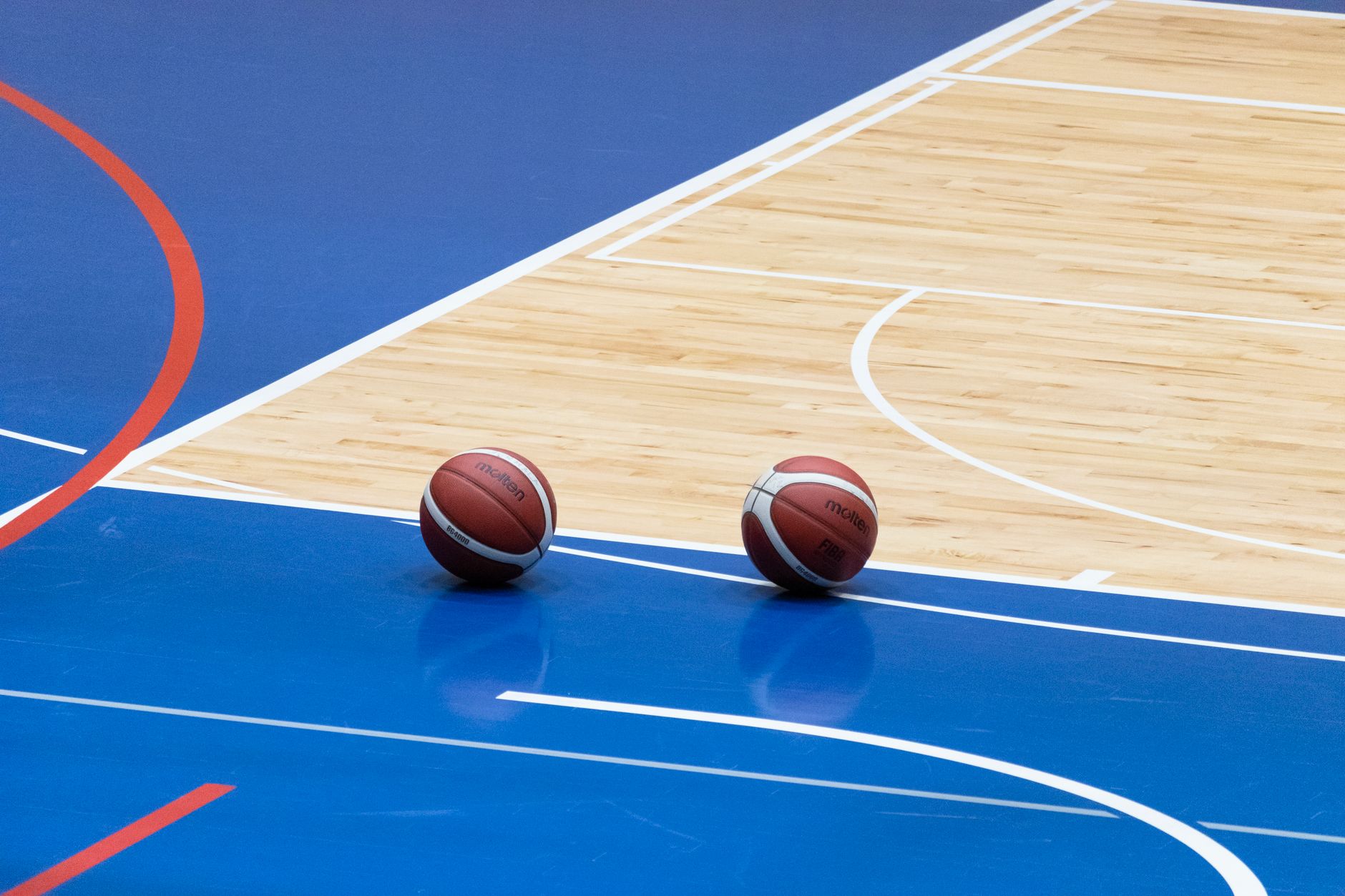 Miami Heat basketball court