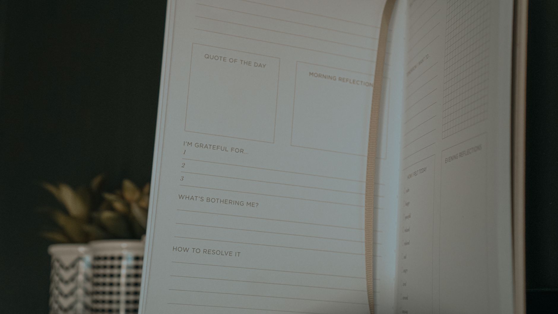 Daily focus system and morning productivity routine