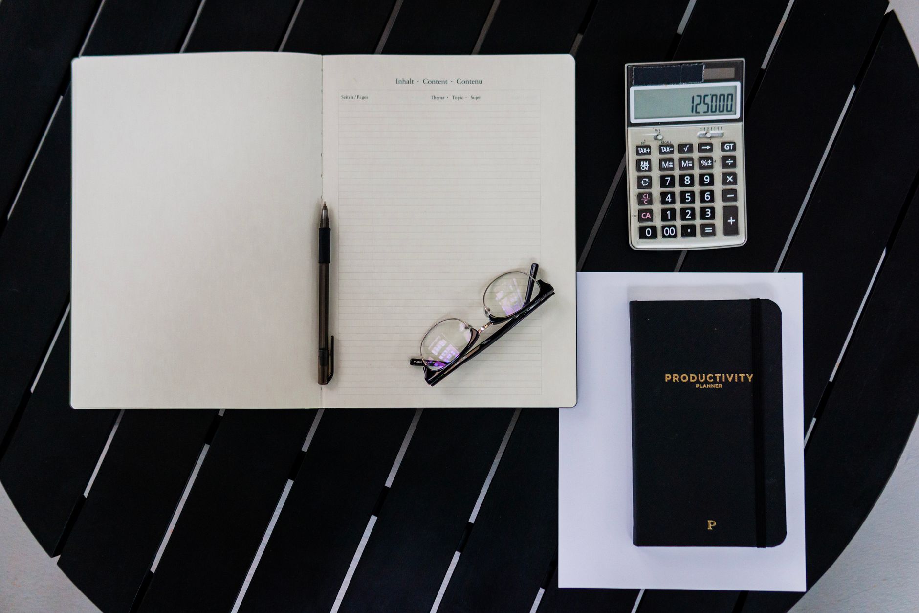 Organized task planning for productivity