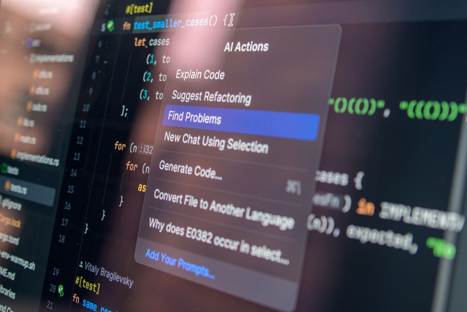 Software engineering benchmark scoring chart comparing AI coding tool accuracy