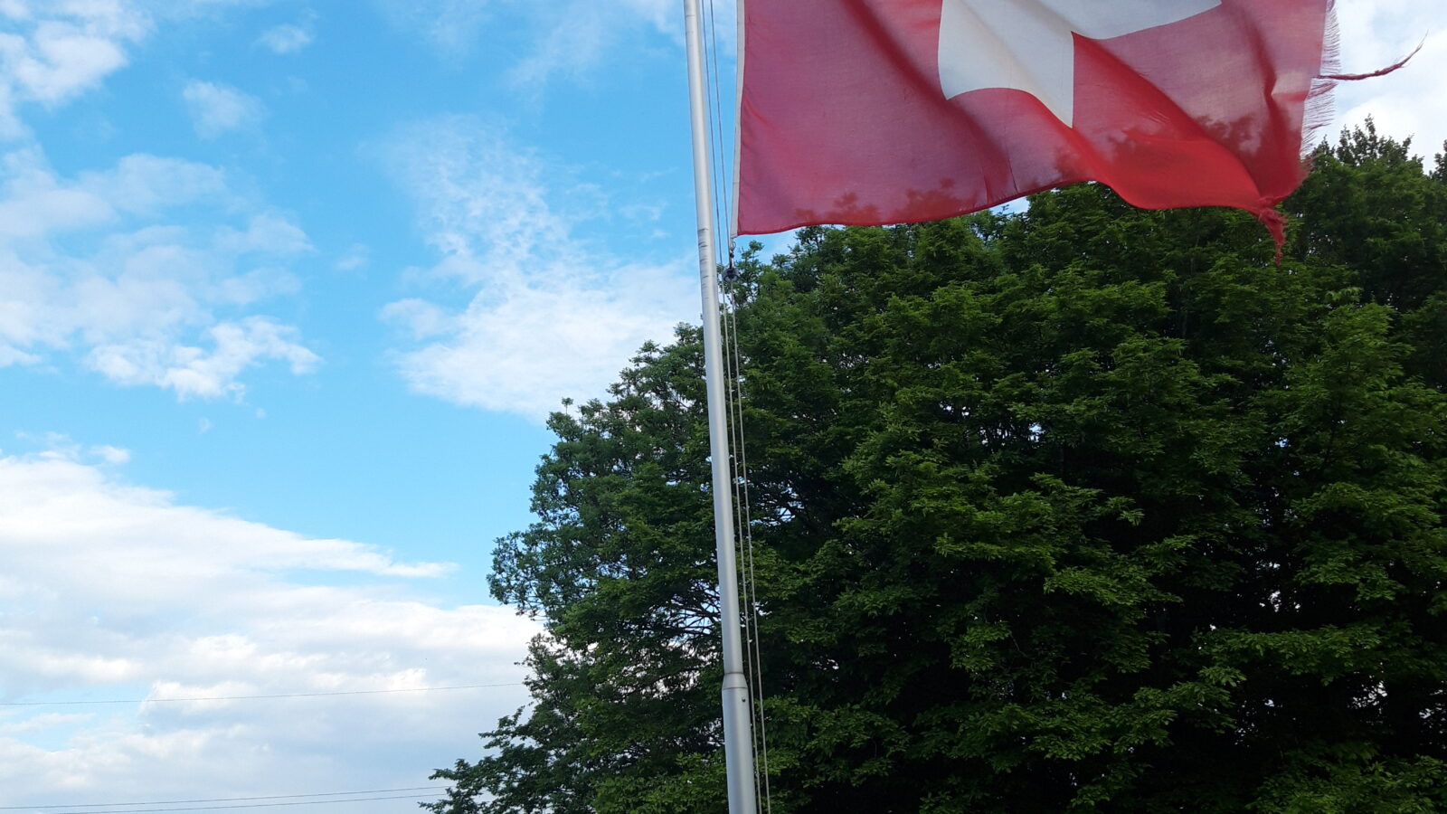 Switzerland flag - US Iran talks venue