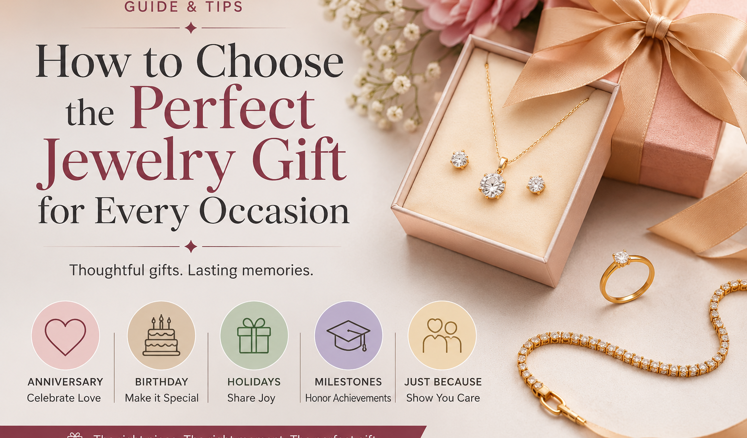 How to Choose the Perfect Jewelry Gift for Every Occasion