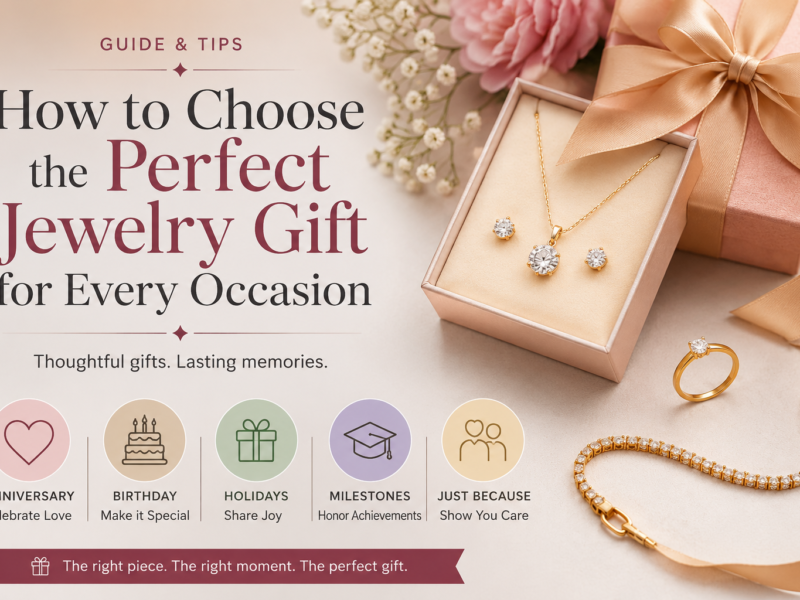 How to Choose the Perfect Jewelry Gift for Every Occasion