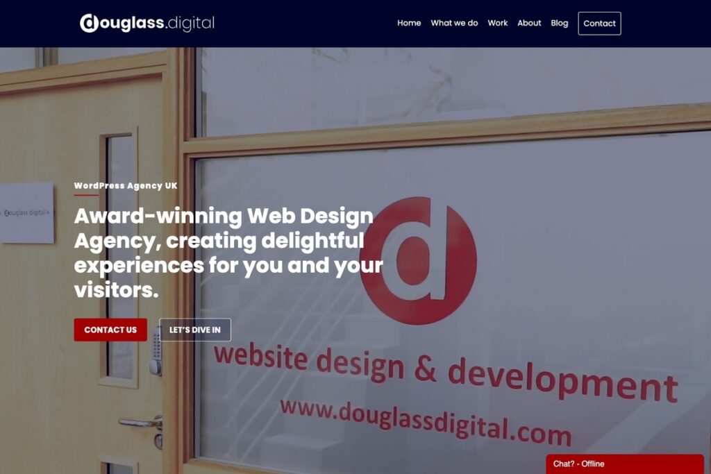Douglass Digital homepage