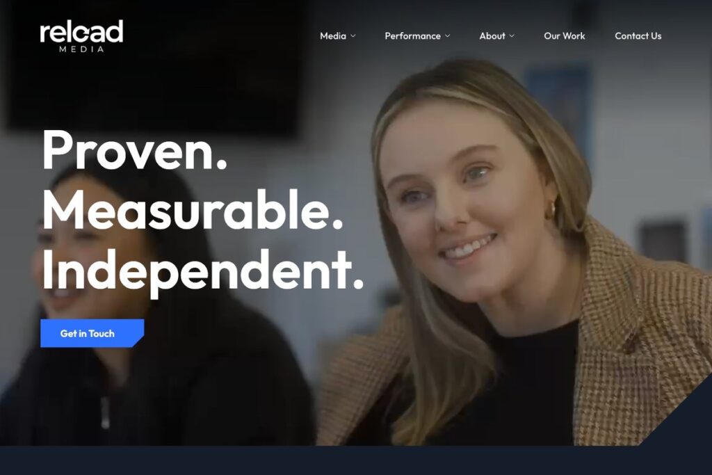 Reload Media homepage